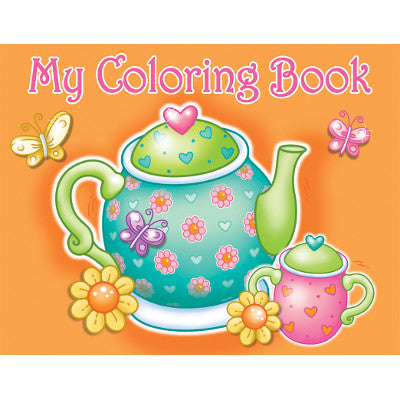 Tea For Two Coloring Book