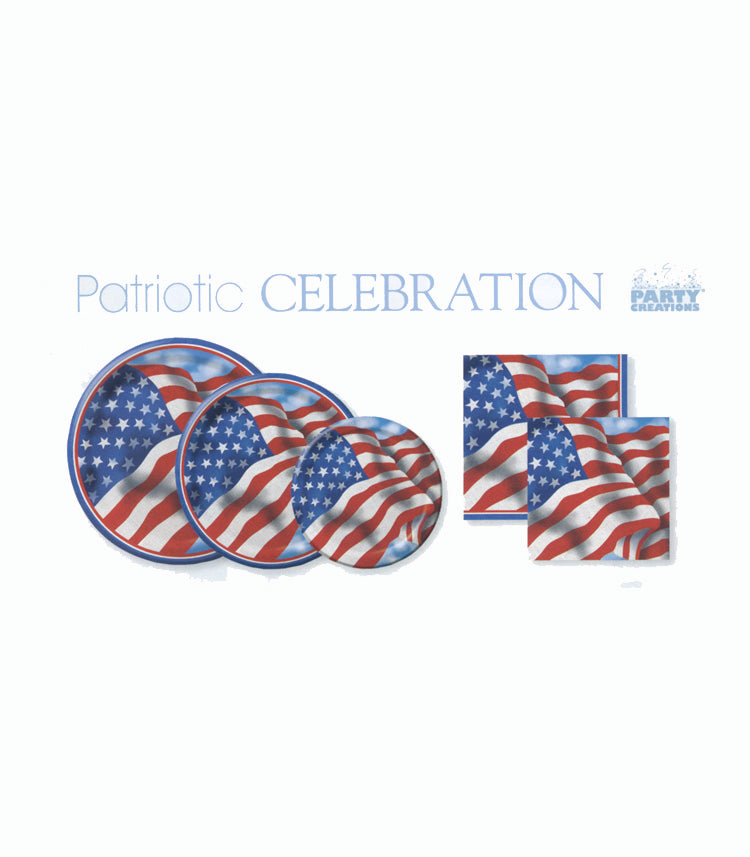Patriotic Celebration 120pc Ensemble