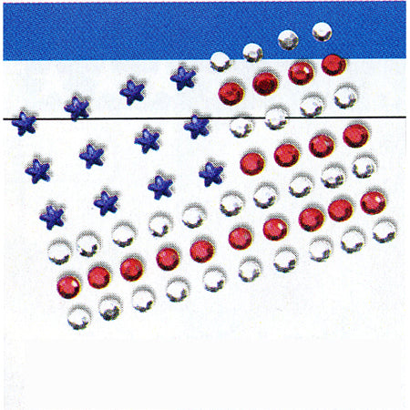 Jeweled Tattoos Flag