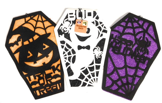 Novelty Felt Decoration - 24pk