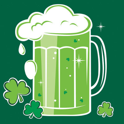 St. Pat's Beers and Cheers Beverage Napkins
