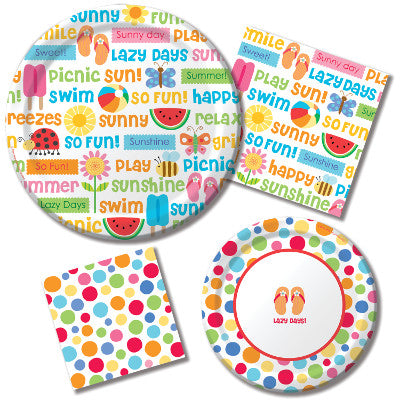 Lazy Days 10" Plates