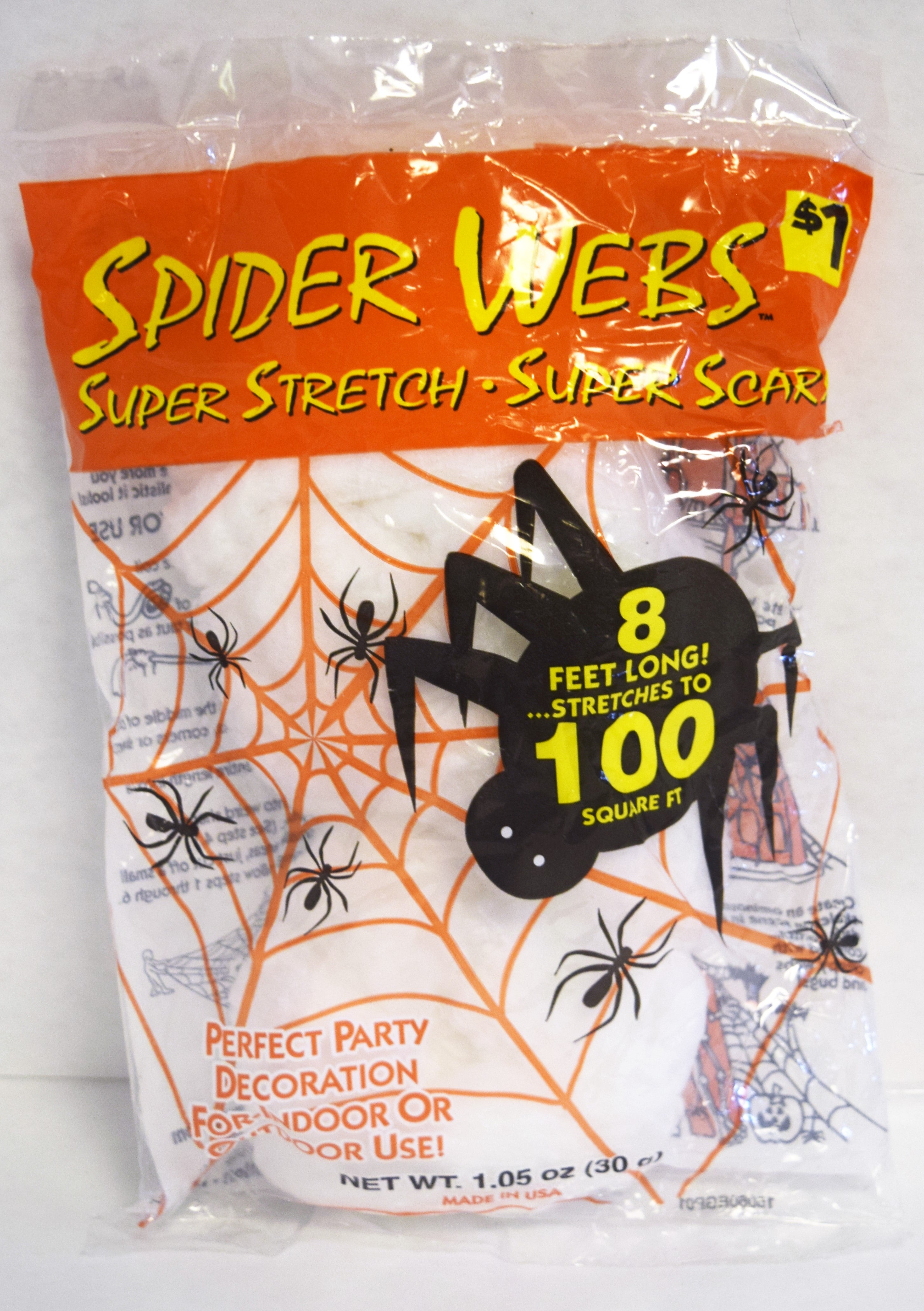 Spider Webs - 100sq ft - 24pk