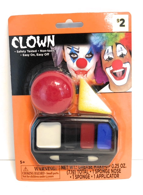 Clown Makeup - 24pk