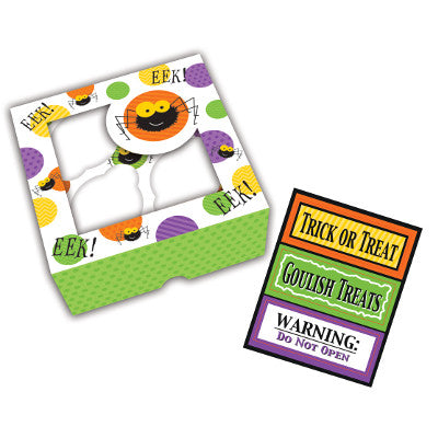 Spider Treat Box with Stickers