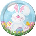 Cottontail Fun 8.75" Plates-No Labels