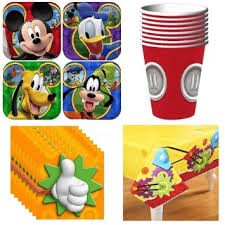 Mickey Playtime 240 piece Party Kit