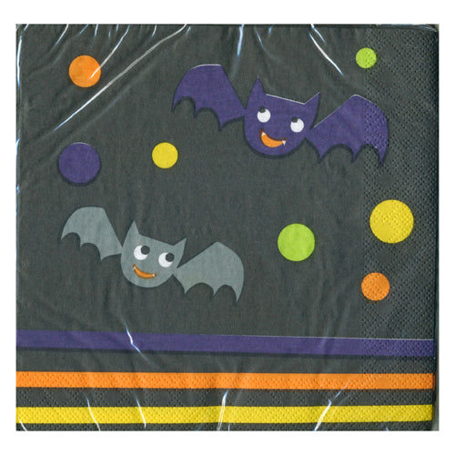 Playful (Bats) Pumpkin Luncheon Napkins