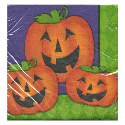 Pumpkin Smile High Count Luncheon Napkins
