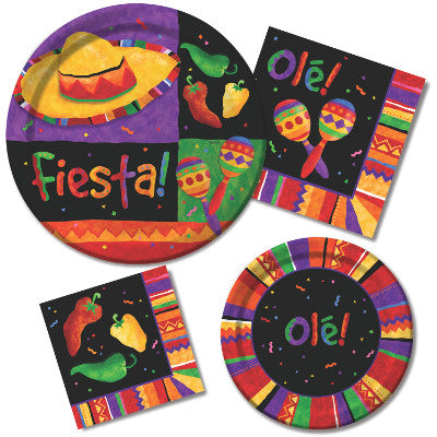 Festive Fiesta 8.75" Plates