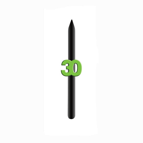 Spiral Candle 30th 2.5" Tall