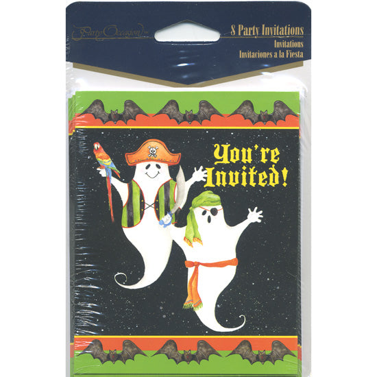 Pirate Ghosts Invites