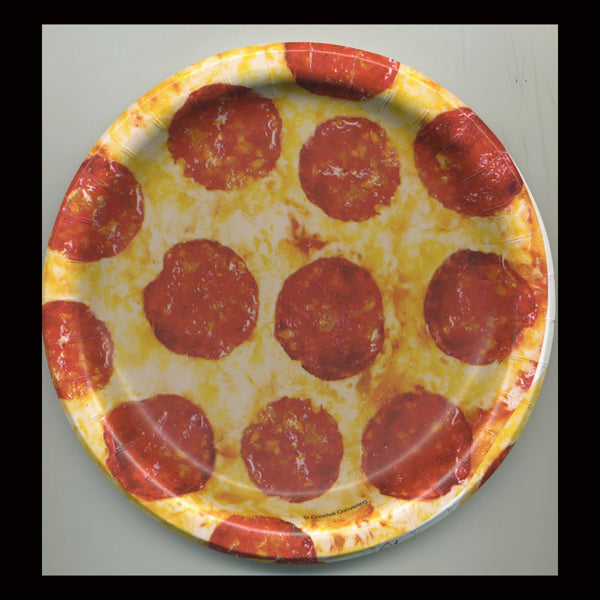 Pizza Party 6.75" Plates- No Labels