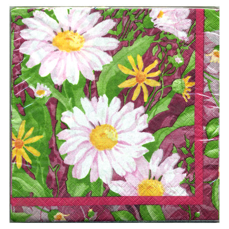 Spring Daisy Luncheon Napkins