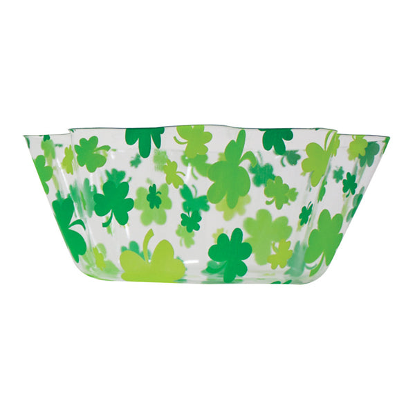 St. Patrick's 10" Plastic Bowl