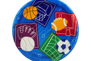 Sports Time 8.75 inch Plates