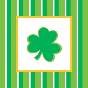 Shamrockin Stripes Luncheon Napkins