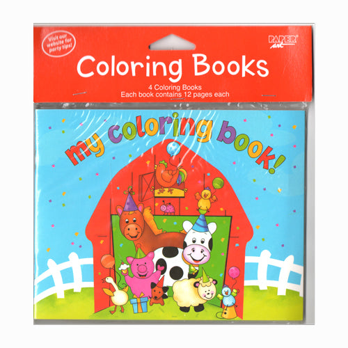 Barnyard Bash Kids Coloring Book