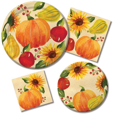 Harvest Abundance Beverage Napkins