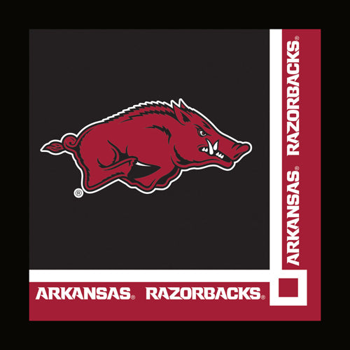 University of Arkansas Beverage Napkins-B820