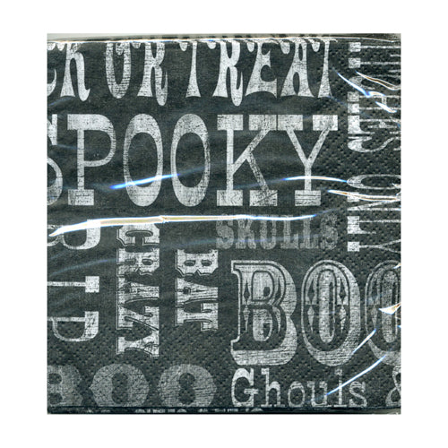 Halloween Type Beverage Napkins