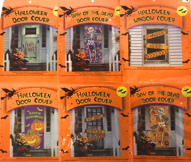 Door Cover Assortment <span style="color:#e32619;">(24 packages per case)</span>