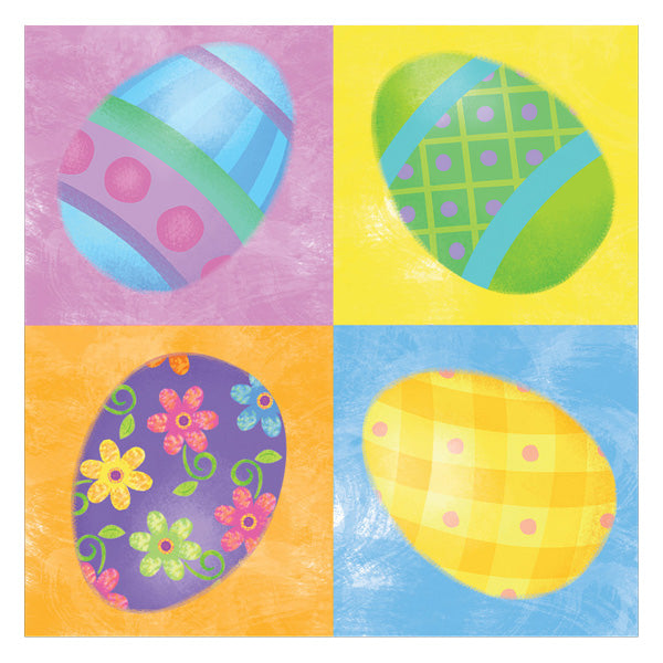 Springtime Eggs Luncheon Napkins