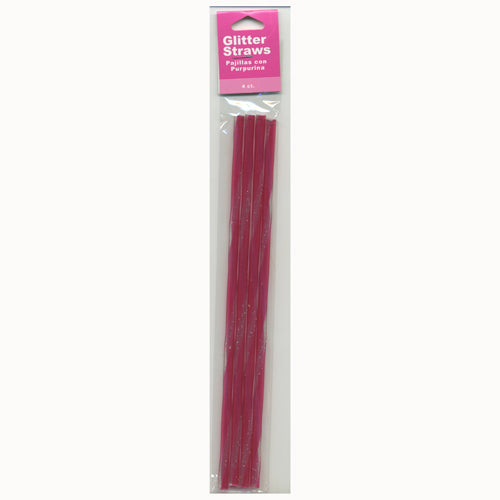 Plastic Glitter Straws