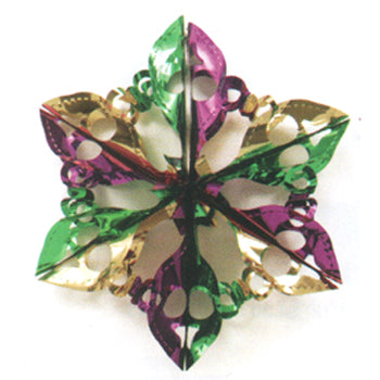 Mardi Gras 12 inch Foil Burst