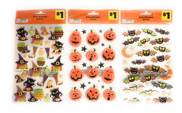 EVA Stickers - 24pk