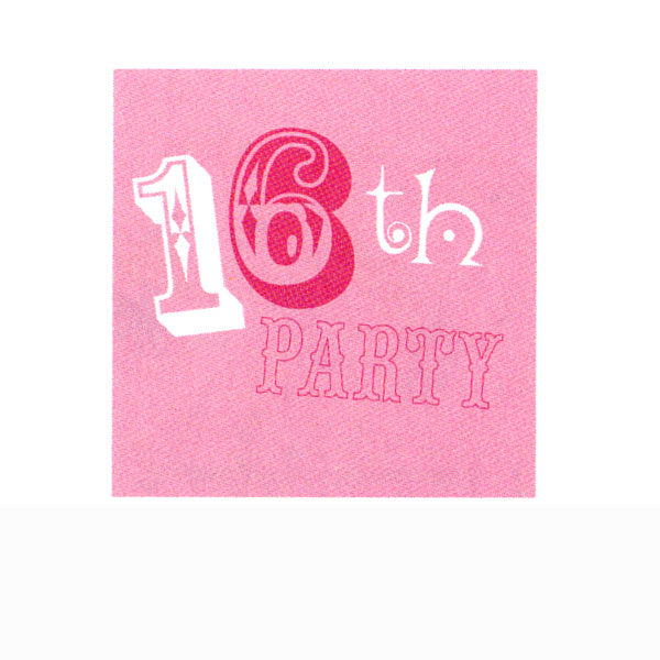 Pinkalicious Luncheon Napkin 16th