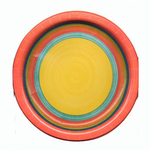 Summer Pottery 8.75" Plates