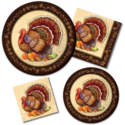 Thanksgiving Splendor Luncheon Napkins