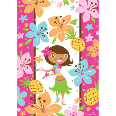 Pink Luau Fun Loot Bags