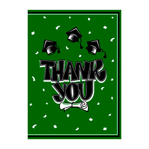 Congrats Grad Thank You's Forrest Green