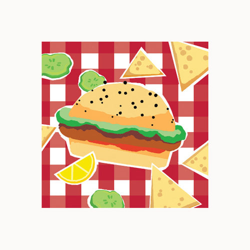 Grillin Time Beverage Napkins