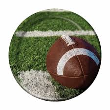 Tailgate Rush 8.75" Plates- No labels