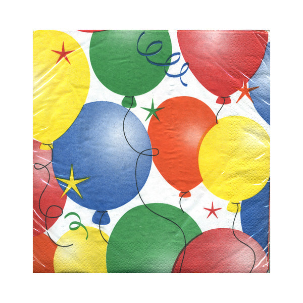 Balloons Luncheon Napkins-B621