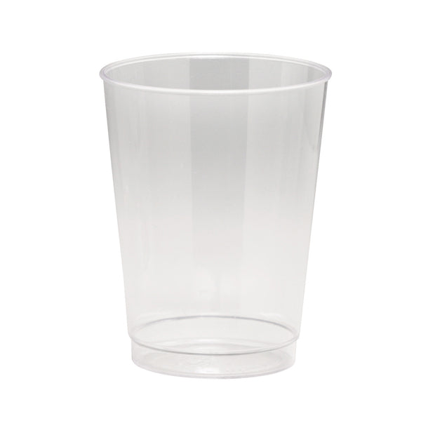 Fluted Tumbler, 12 oz Clear-DS