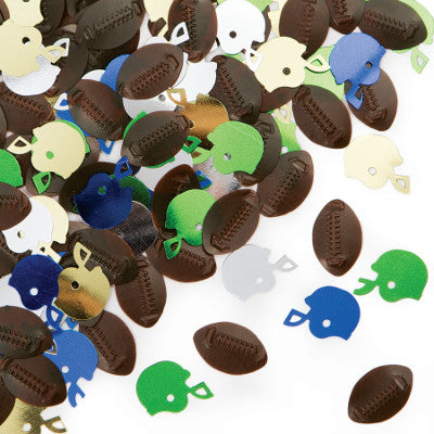 Football Metallic Confetti