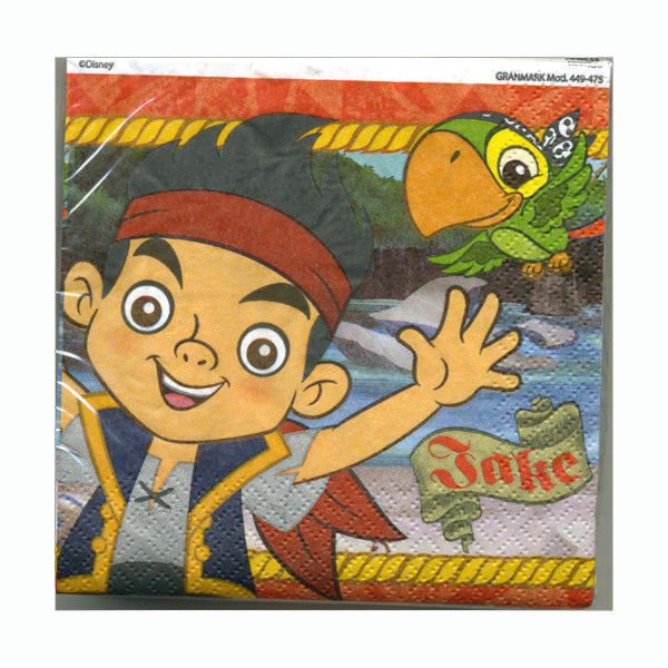 Disney Jake and the Neverland Pirates Beverage Nap <span style="color:#e32619;">(24 packages per case)</span>