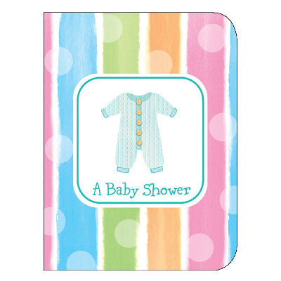 Baby Clothes Invites