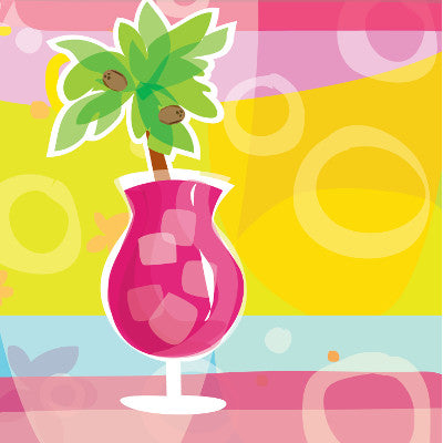 Happy Hour Beverage Napkins-B626