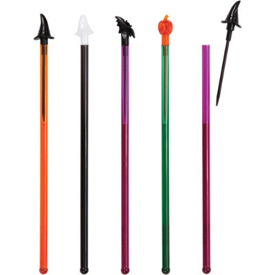 Halloween Stirrer Sticks Plastic