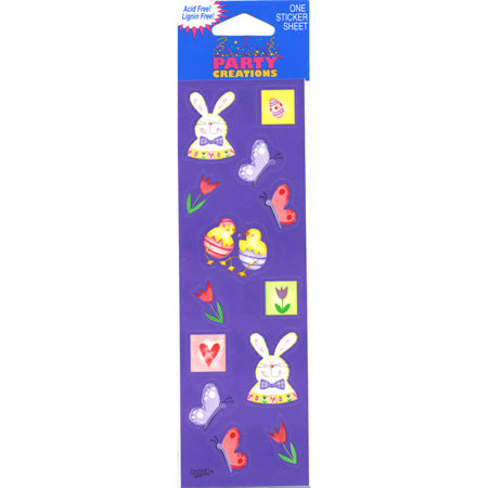 Mr. Bunny and Chicks stickers