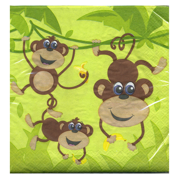 Monkees Luncheon Napkins-B524