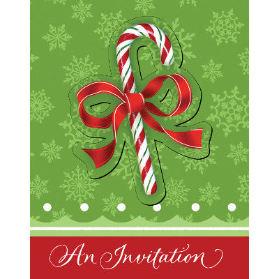 Candy Cane Bliss Invite