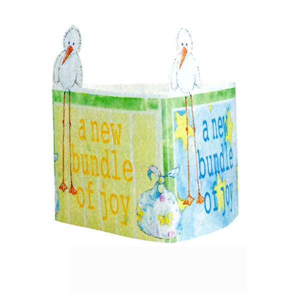Bundle of Joy Tri-fold Centerpiece