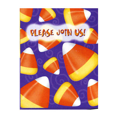 Candy Corn Invitations