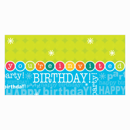 Time to Party! Invites